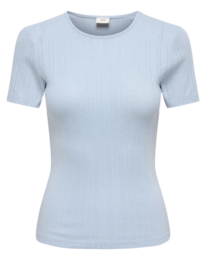 JDY - JDYSalsa Mia Life O-Neck Top - Cashmere Blue